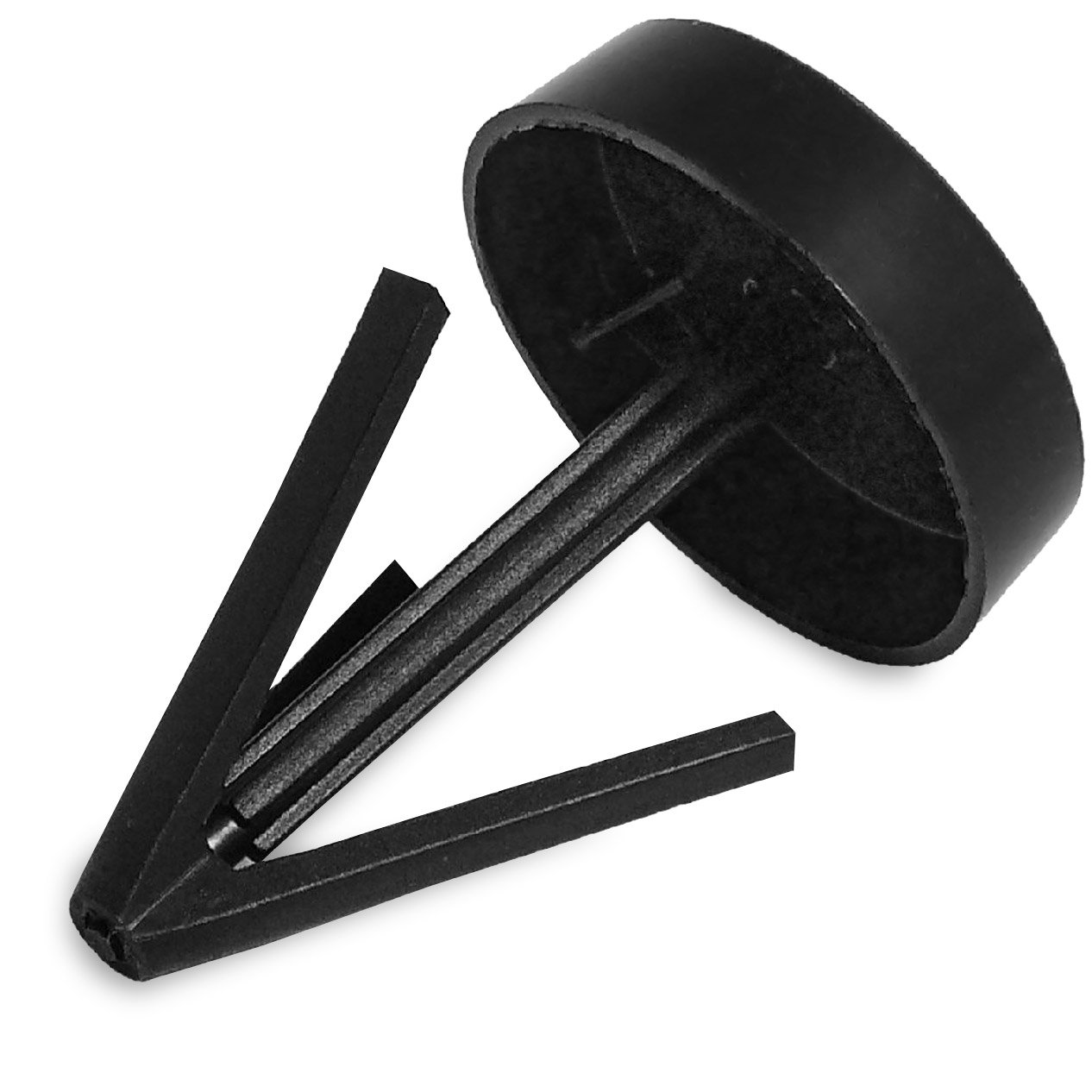 SKT BN610 Plastic tube end cap bung for pole mast up to 60 mm diameter, black