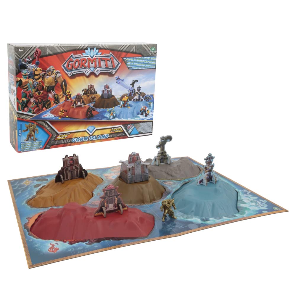 Giochi Preziosi Precious Games Gorm Island Playset Gormiti with Character Included, Multi-coloured