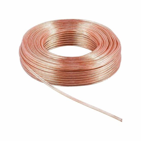 Goobay 67723 Speaker Cable Transparent CCA, 10 m Cable Length - Image 2