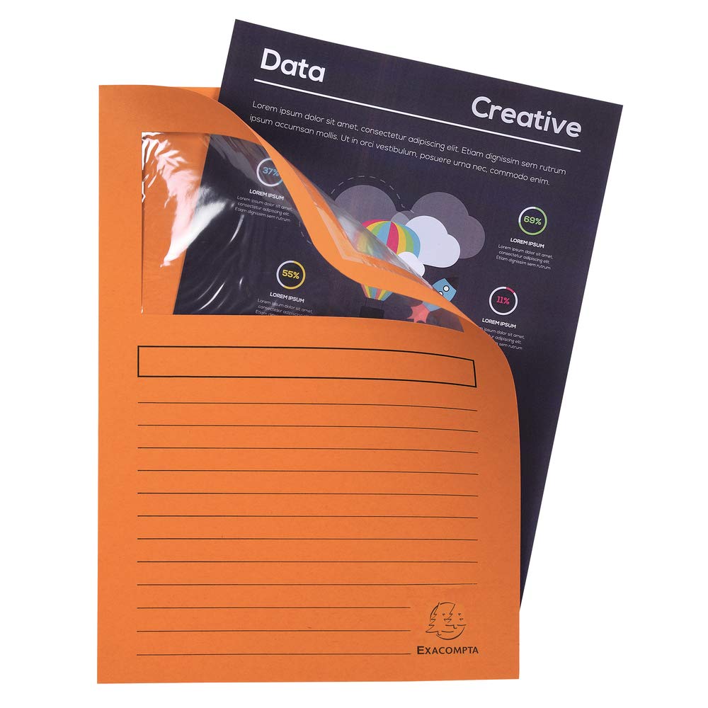 Exacompta, Ref 50104E, Forever Collection, Window Folders, 220 x 310mm in Size, Suitable for A4 Documents - Image 4
