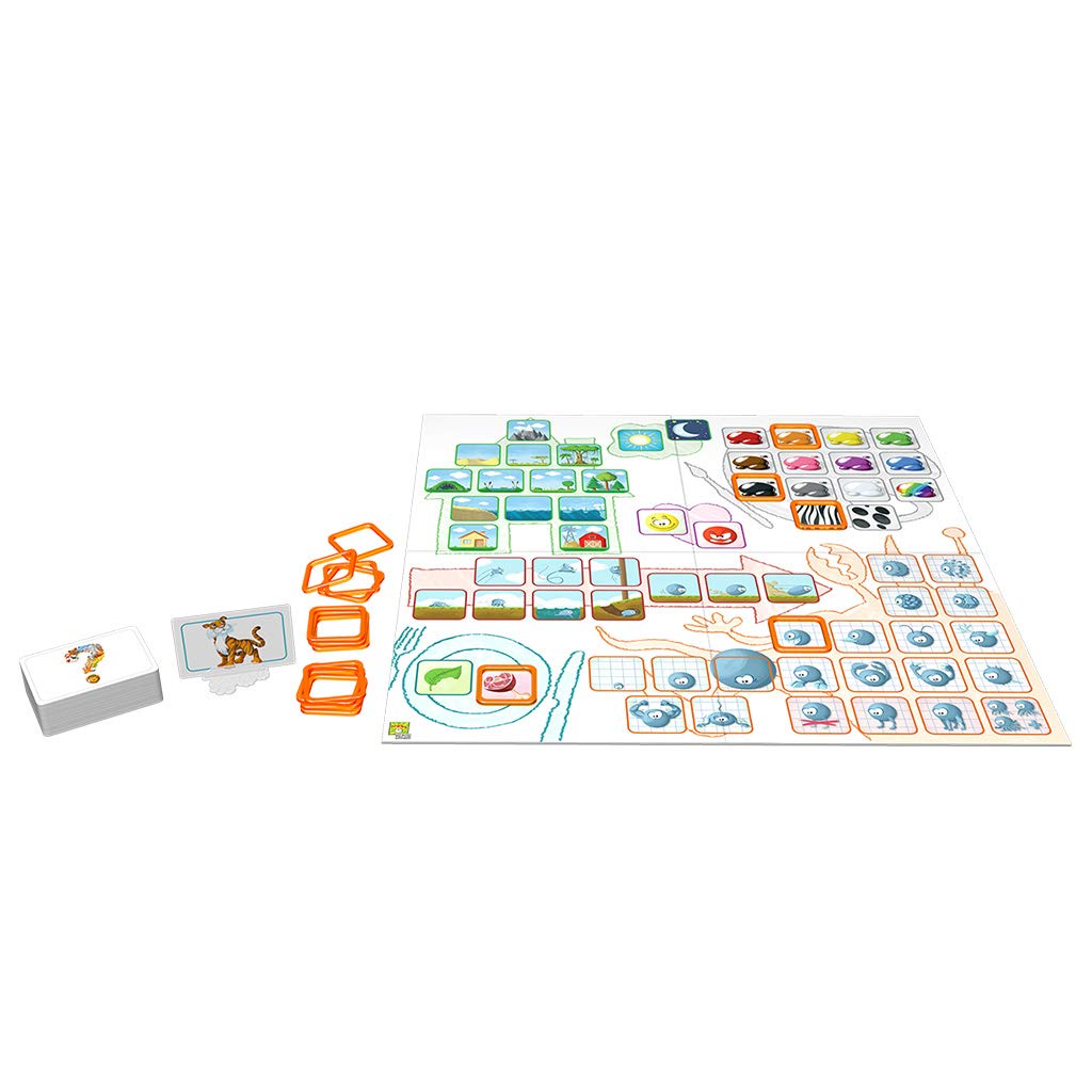 Repos Production CKASP01 Animal UNbox NOW Concept Kids Board Game in Spanish, Colourful: Board Game, 4-12 Players, from 4 Years - Image 2