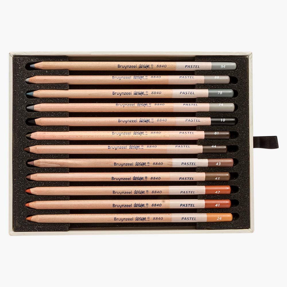 Bruynzeel Design Professional Pastel Pencil Set of 48 Colors in Box, Multicolor, 48 count (Pack of 1) - Image 3
