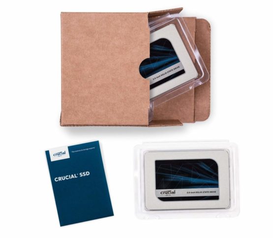 Crucial MX500 500 GB CT500MX500SSD1(Z)-Up to 560 MB/s (3D NAND, SATA, 2.5 Inch, Internal SSD), Metallique - Image 4