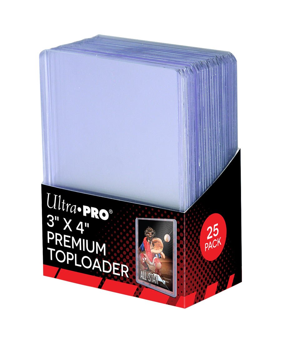 Ultra Pro Regular Toploader Clear - 25 Cards Game (3"x4") UP81222 - AW6475