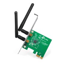TP-Link 300 Mbps Wireless N PCI Express Adapter, PCIe Network Interface Card for Desktop, Low-Profile Bracket Included, Supports Windows 10/8.1/8/7/XP (32/64 bit) & Linux 2.6.24~4.1, Black(TL-WN881ND)