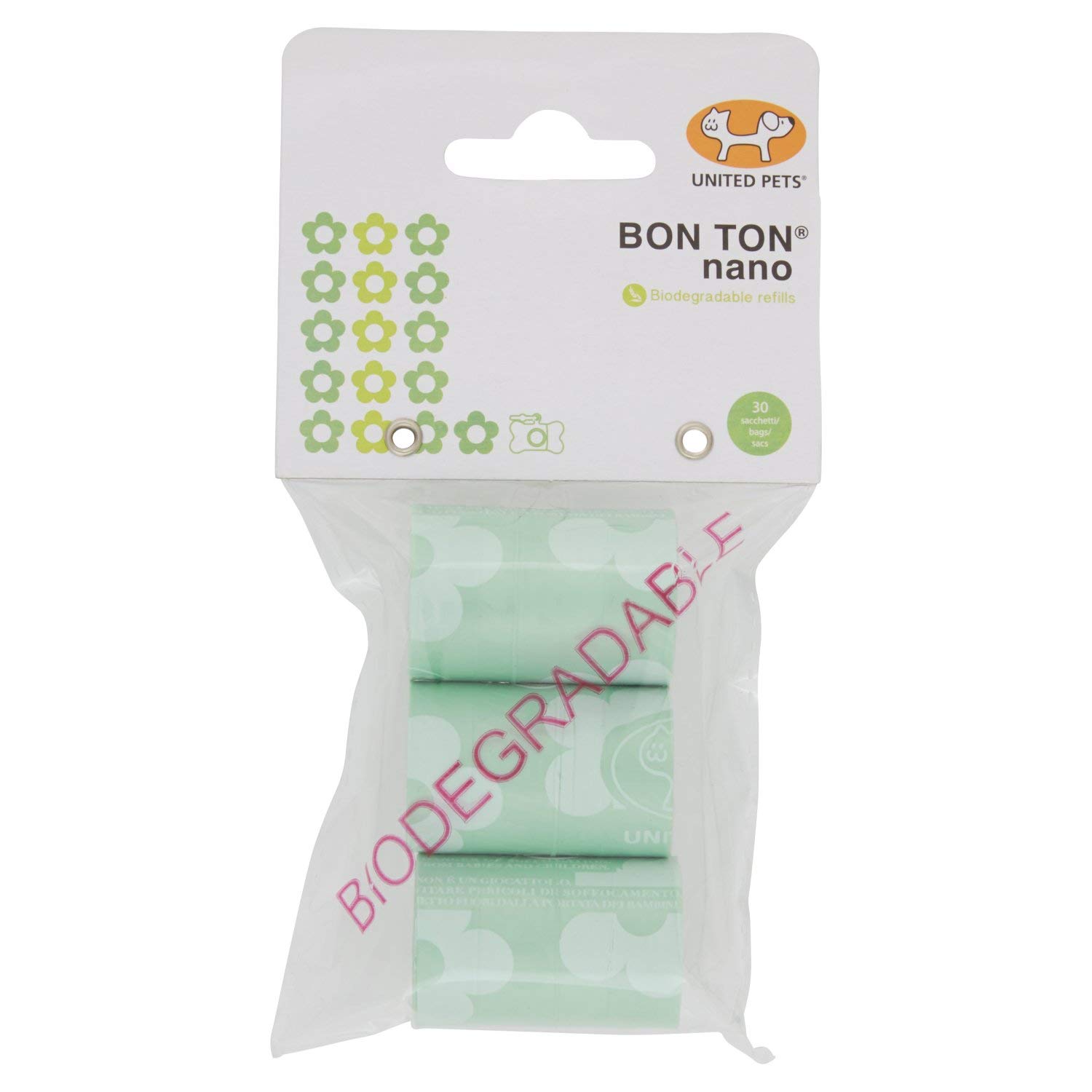 A K Brands Bon Ton Nano Refill, Green, 30 count (Pack of 1)