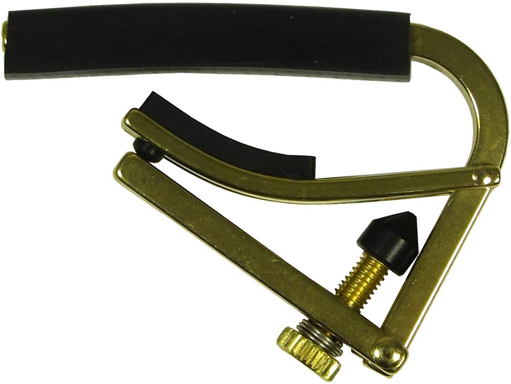 Shubb C3B 12 String Guitar Capo - Brass, Chrome, standard
