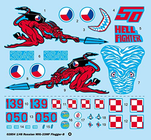 Trumpeter 1:48 - Mikoyan MiG-23MF Flogger B, Various - Image 3