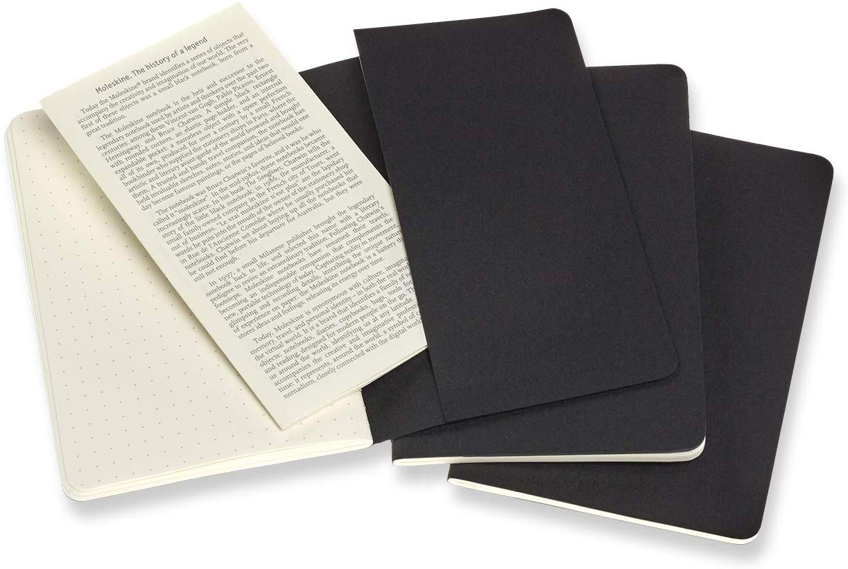 Moleskine Cahier Journals Pocket Dot Black - Image 4