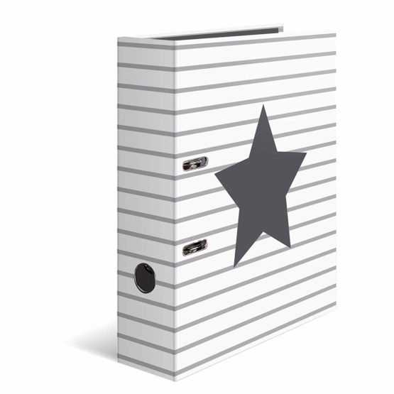 HERMA Lever Arch Files Stars, Assorted, A4, 70 mm Spine, with Inner Print, Pack of 10 - Image 4
