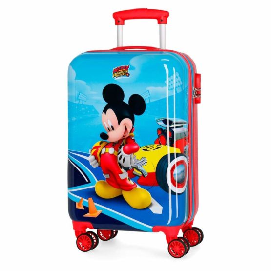 Disney Lets Roll Mickey Rolling Suitcase 50 cm, 39 Liters;, Multicolour