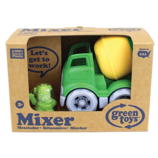 Green Toys Mixer Construction Truck - Image 2