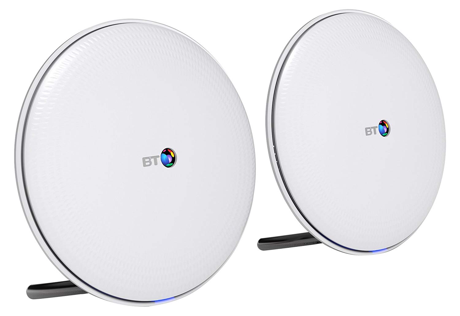 BT Whole Home Wi-Fi, Pack of 2 Discs, Mesh for Seamless Speedy (AC2600) Connection Everywhere in Small to Medium Homes