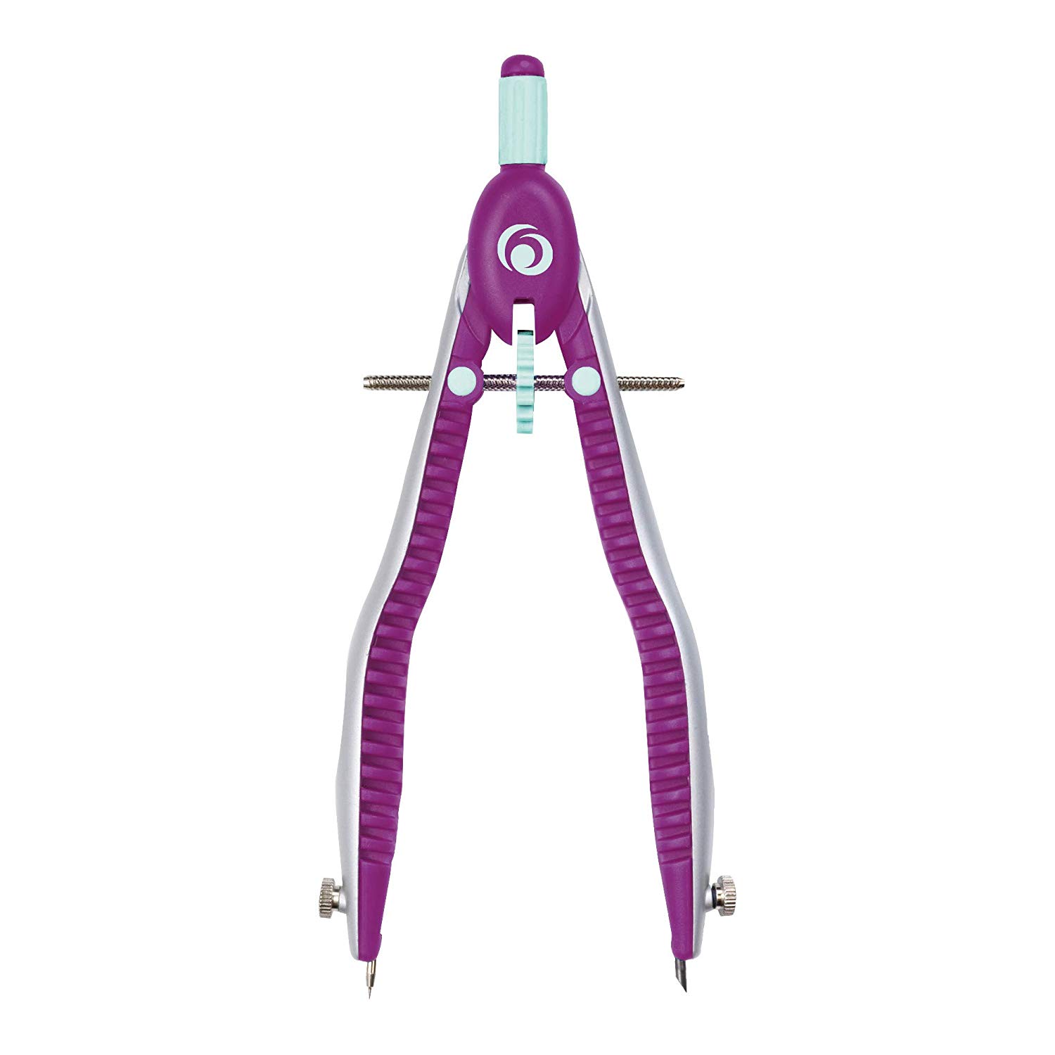 Herlitz My.Pen Quick-Set Compass - White/Pink, Purple/Mint - Image 2