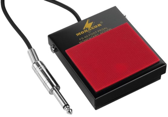 Img Stage Line FS-60 Guitar Foot Pedal - Red
