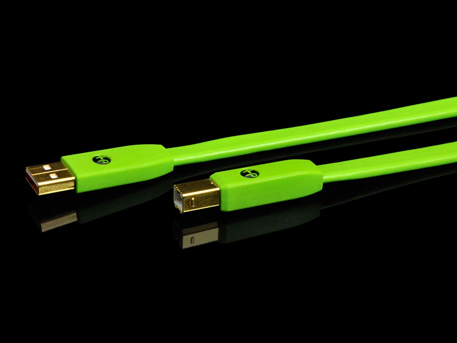 Neo by Oyaide d+ USB (Class B) - Hi-Speed and Durable Digital Cable for DJ’s, Musicians and Producers, Green - Image 3