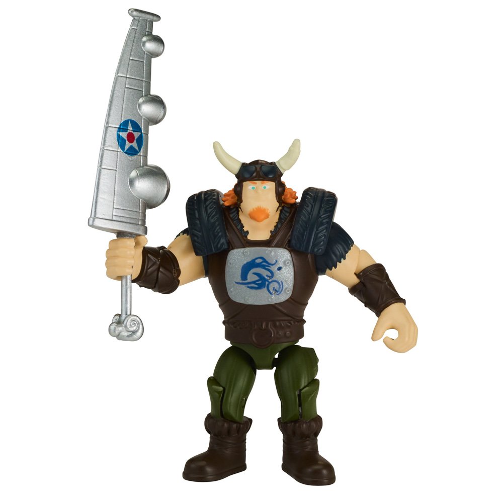 BANDAI 41536 Zak Storm Crogar Figure with Coin, Orange