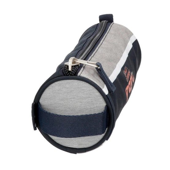 Pepe Jeans Pierre Round Pencil Case Multicoloured 23x9x9 cms Polyester - Image 2