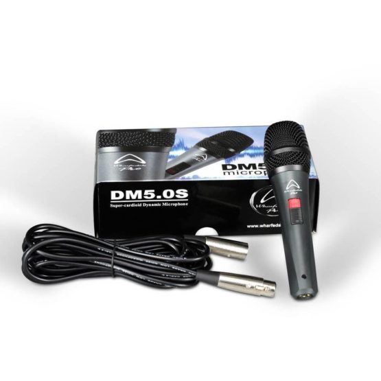 Wharfedale Pro DM 5.0s Stage/performance microphone Wired Black - Microphones (Stage/performance microphone, 135 dB, 50-16000 Hz, 600 Ω, Wired, XLR-3) - Image 4
