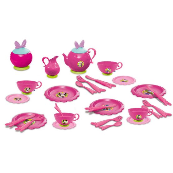 minnie mouse tea set cart