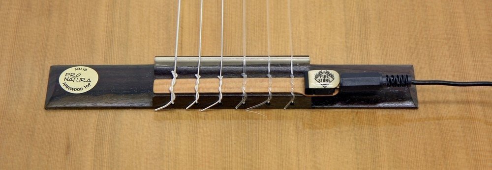 GEWA CG-1 pickup for classical guitar, black