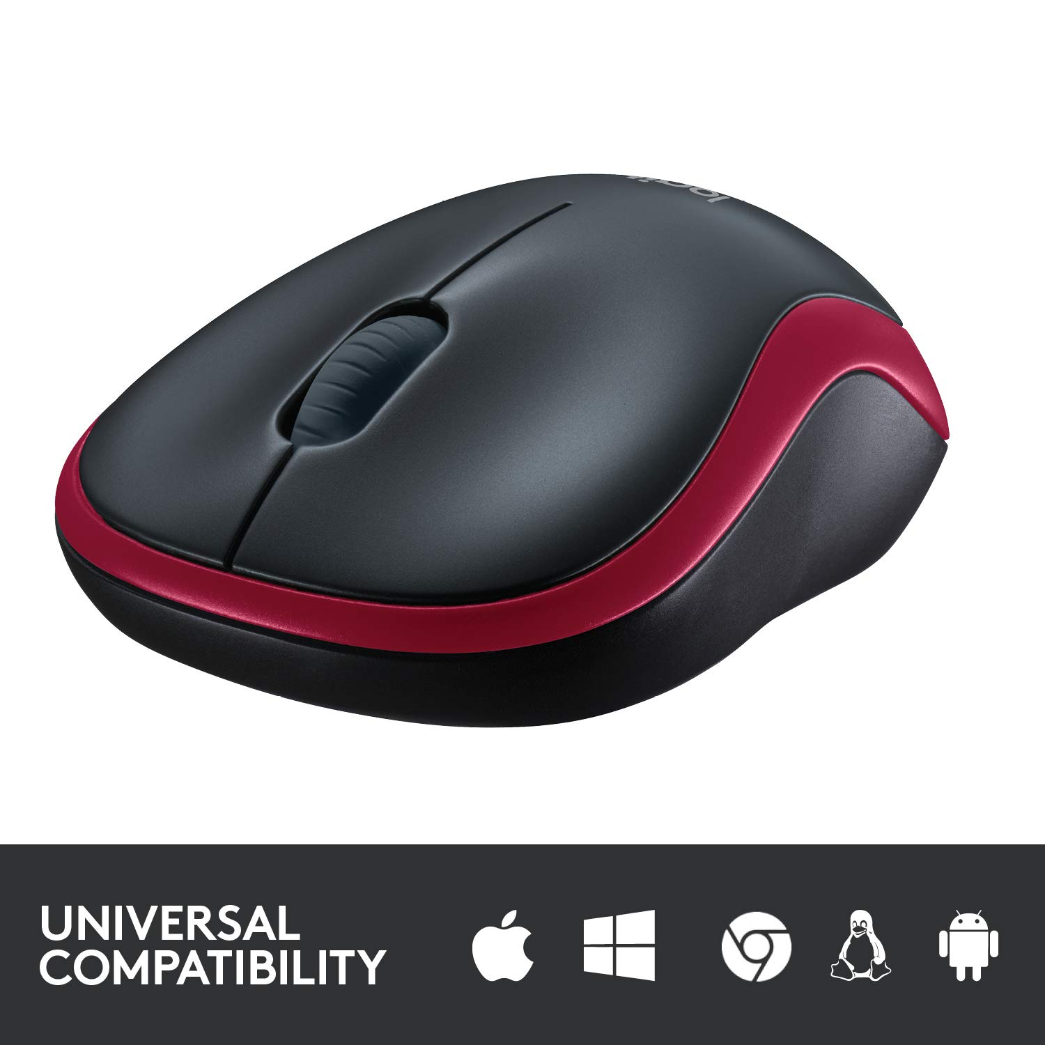 Logitech M185 Wireless Mouse, 2.4GHz With USB Mini Receiver, 12-Month Battery Life, 1000 DPI Optical Tracking, Ambidextrous - Image 4