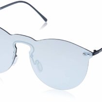 Ocean Unisex Adults’ Eye Sunglasses, Grey (Grigio/Nero), 55