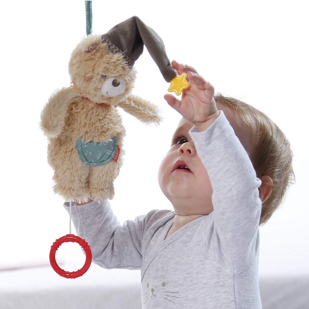 Fehn 060119 Bear Mini Music Box, Wind-Up Music Box with Removable Mechanism, for Babies and Toddlers from Newborns Onwards - Image 3