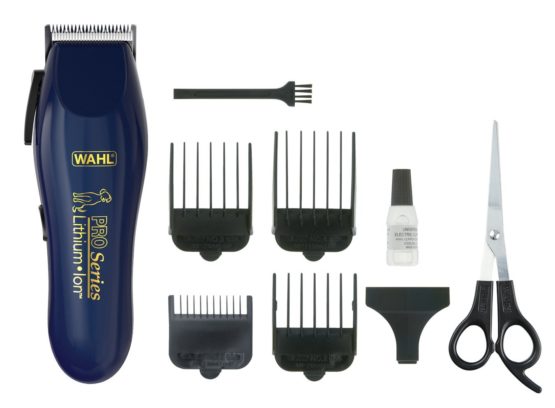 Wahl Dog Clippers, Pro Series Lithium Dog Grooming Kit, For Wiry, Smooth, Long, Silky and Short coats, Low Noise Cordless Pet Clippers, Pets At Home, Ergonomic and Light