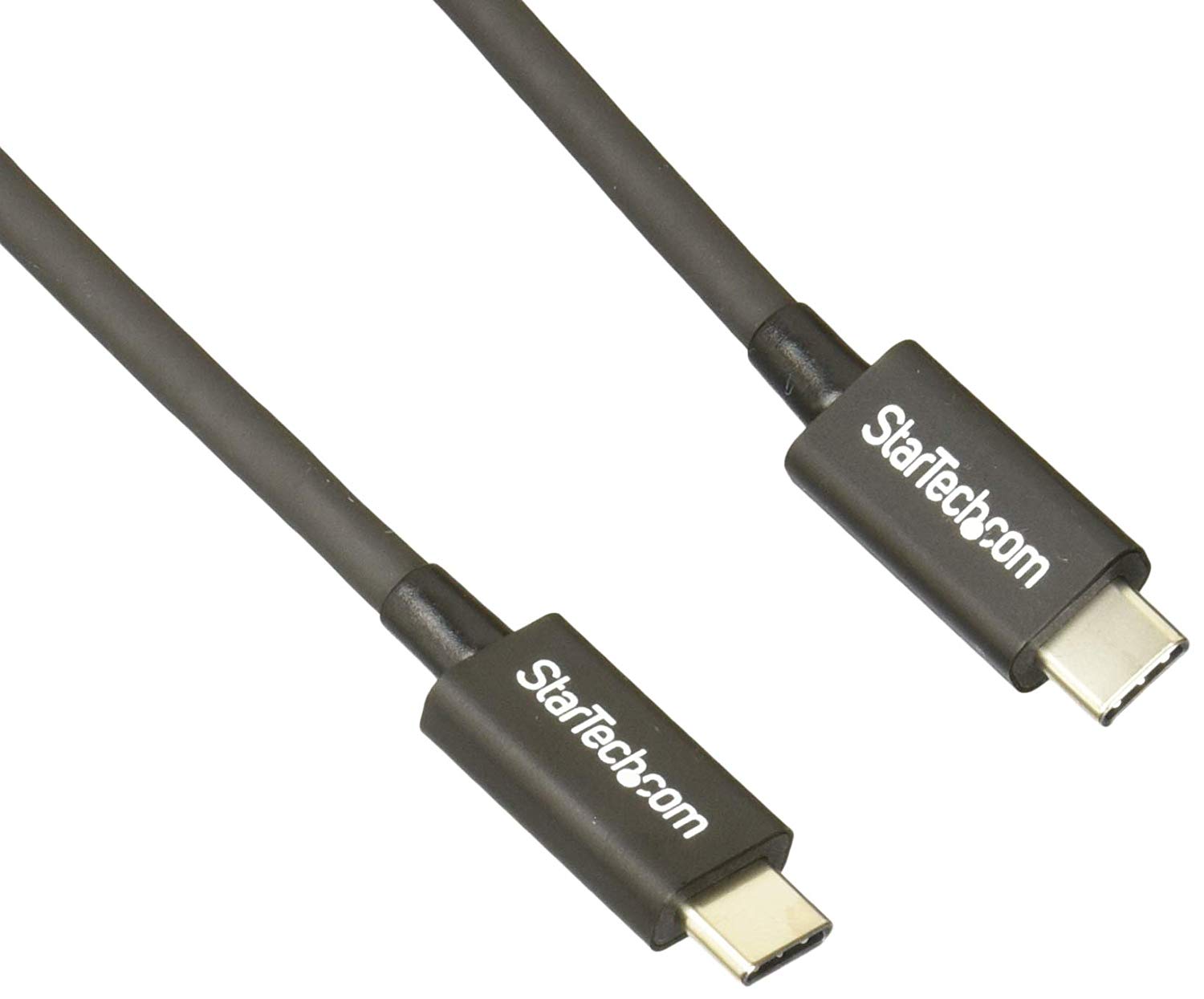 StarTech.com 50cm (1.6ft) Passive Thunderbolt 3 Cable, 40Gbps, 100W PD, 4K/5K Video, Thunderbolt Cable