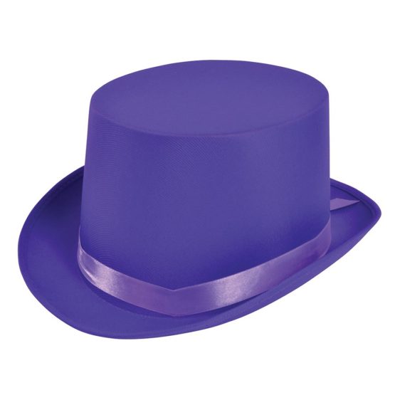Bristol Novelty BH500 Top Hat Purple, Unisex-Adult, One Size