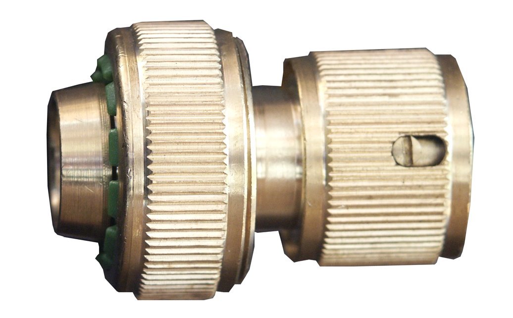 Hose Connector 3/4" of Brass, Multicolour, 3/4 - Inches