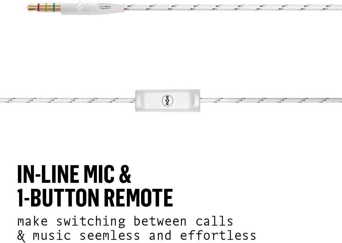 House of Marley Uplift 2.0, Noise Isolating In-Ear Headphones/Earphones, 9mm Drivers, Hands-Free Calling In-Line Mic - Image 3