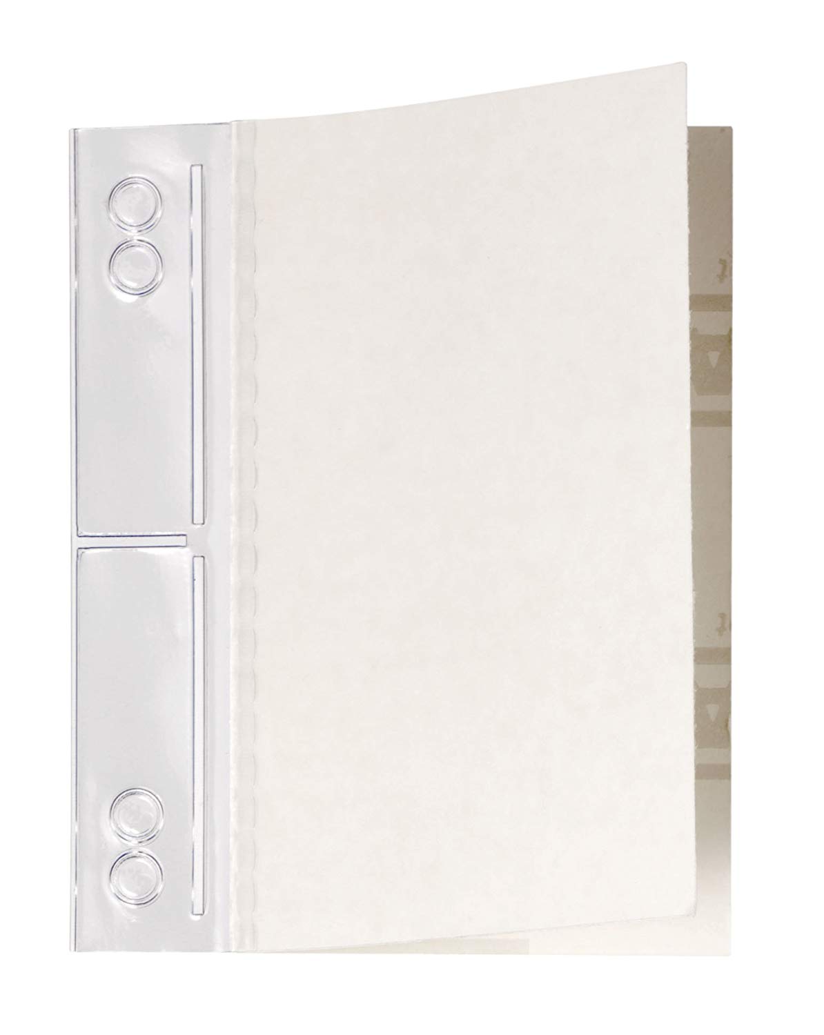 Durable 60x100mm Filefix MAXI Filing Strip - Transparent (Pack of 50), 149 x 148,5mm (B x H)