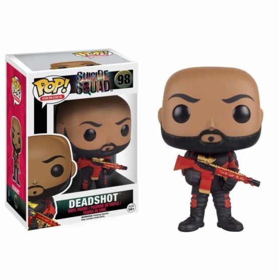 DC Comics Funko Pop Movies: Suicide Squad Action Figure, Deadshot (No Mask) - Image 2