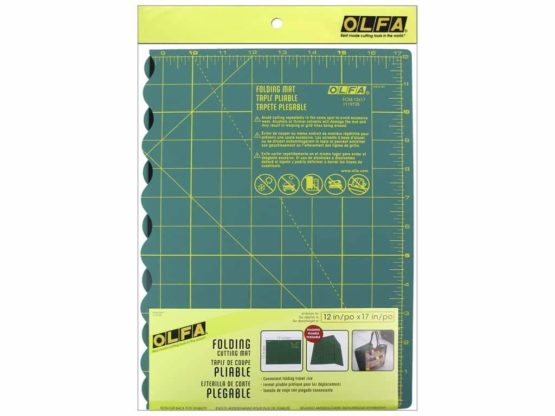 Olfa Folded Cutting Mat-12-inch x 17-inch, 12" x 17" - Image 3