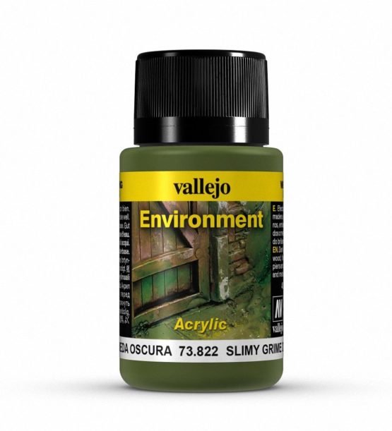 Vallejo 40 ml"Slimy Grime Dark" Weathering Effect Bottle