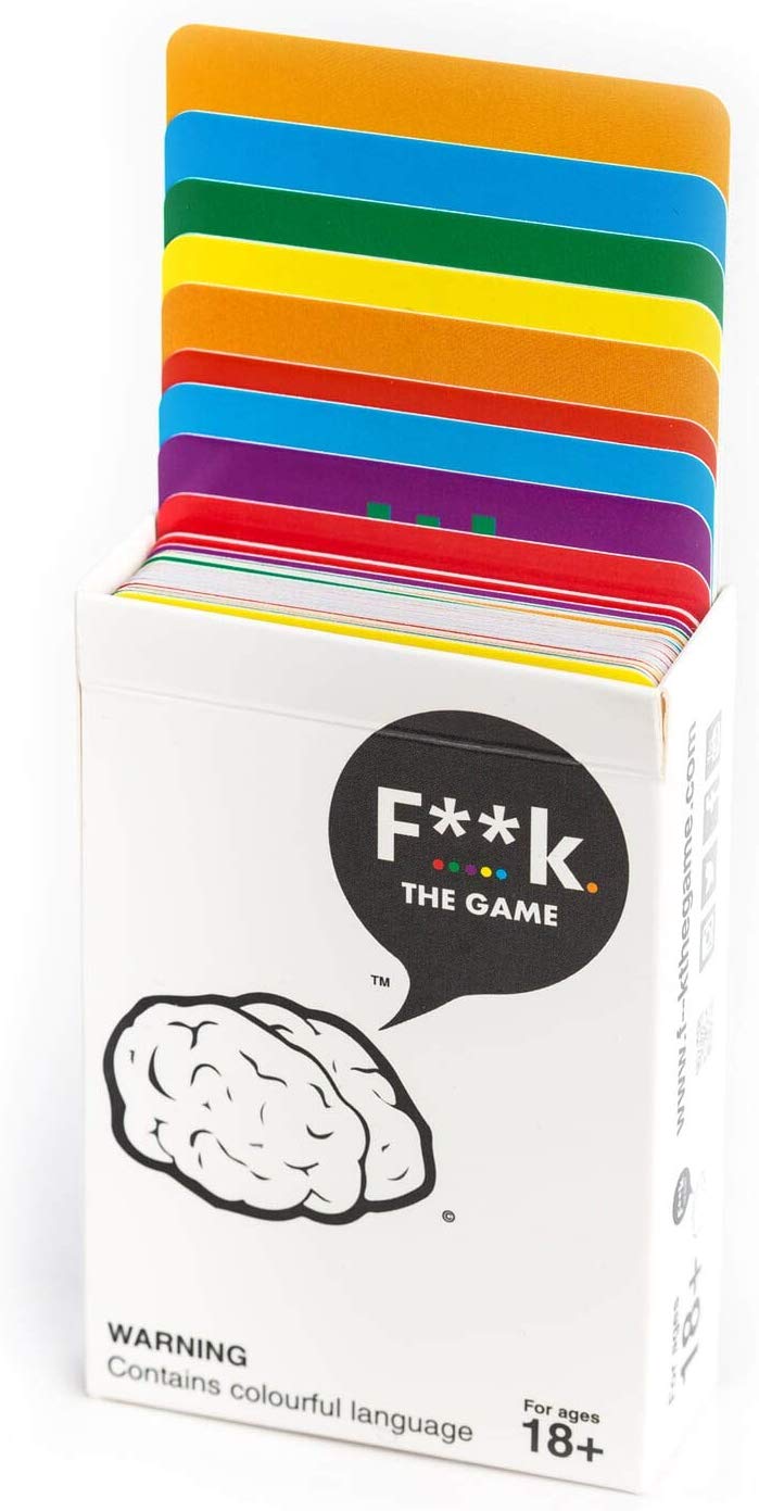 F**k. The Game - Hilariously Social Adult Party Game, Multicolor, 5.99 x 2.36 x 8.99 cm