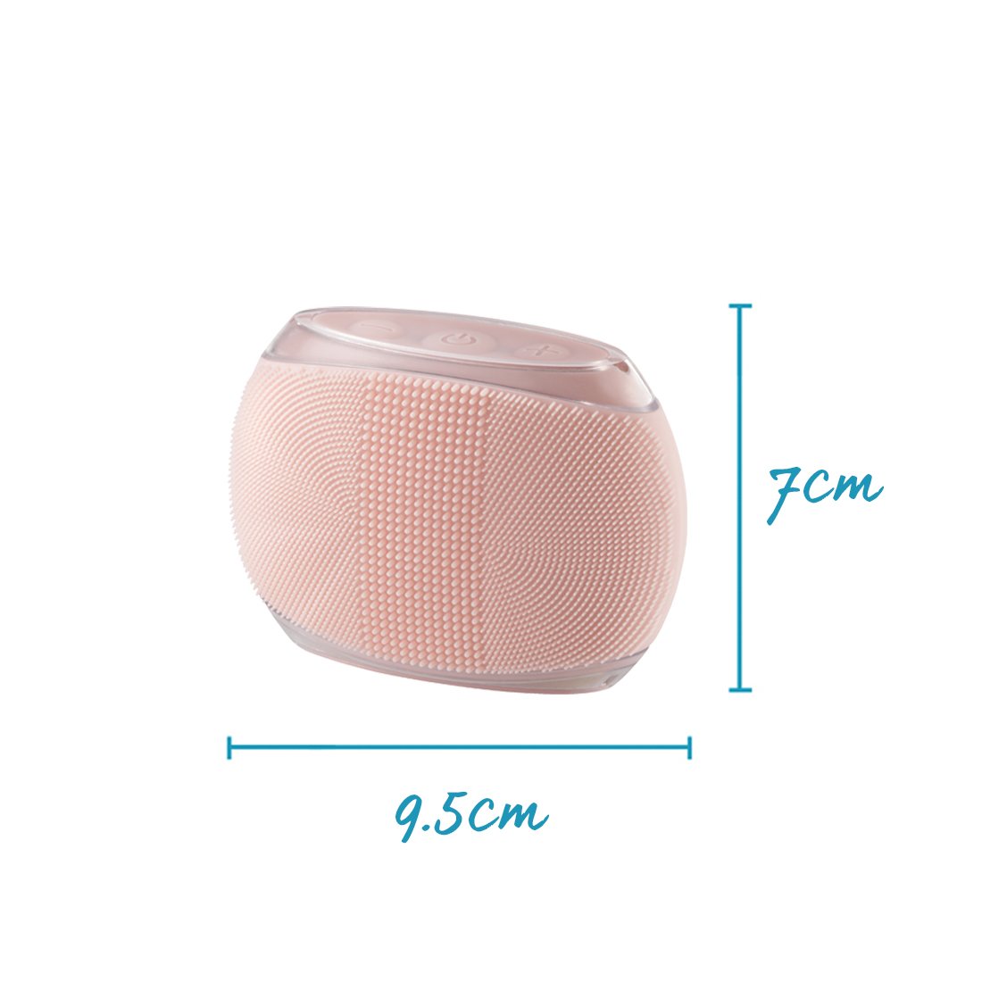 HoMedics BDY-300-EU Silicon Body Brush, Pink - Image 4