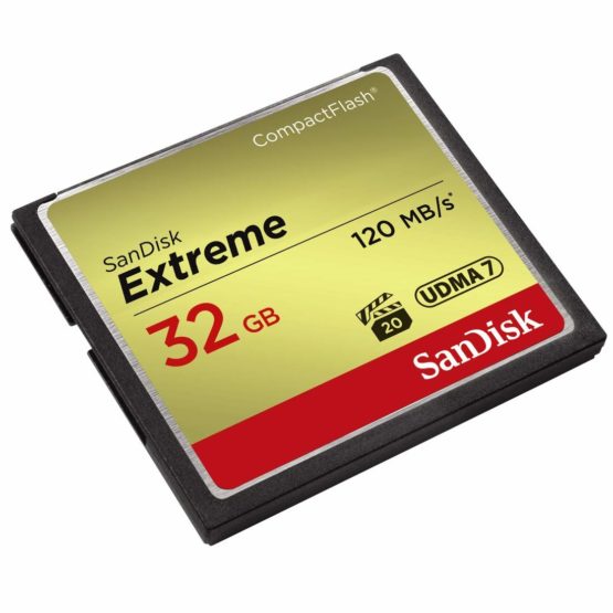 SanDisk Extreme 32 GB UDMA7 CompactFlash Card - Black/Gold - Image 2