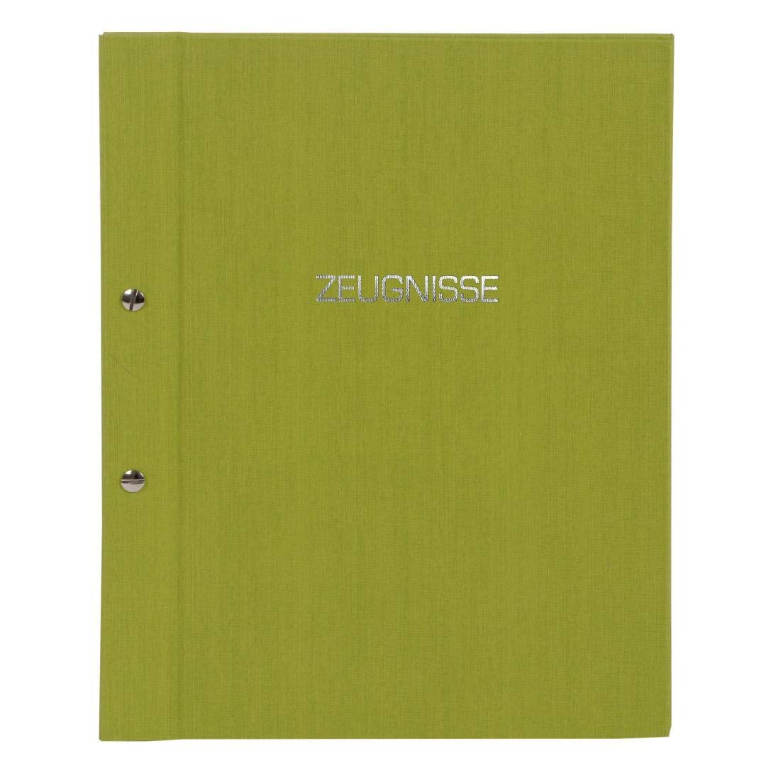 Goldbuch Report Folder Lined Colours A4 31 x 24 cm 31x24 cm green, Grün