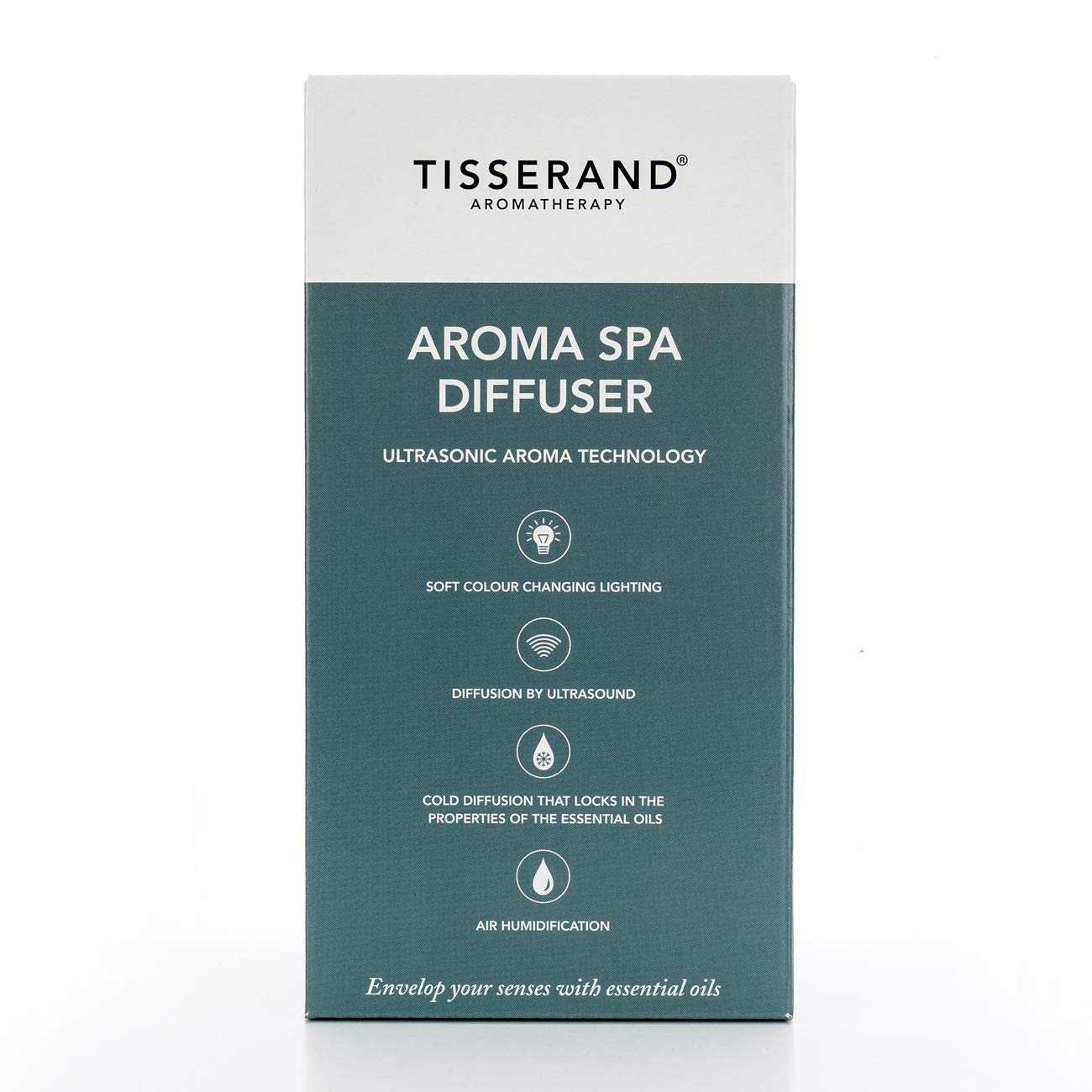 Tisserand, Aroma Spa Diffuser, Elegant Ultrasonic Aromatherapy Oil Diffuser with Lighting Control - Image 3