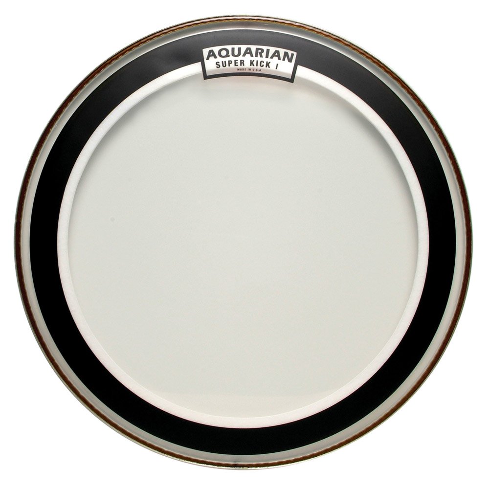 Aquarian SKI16 Superkick Series - 16 inch Drumhead - Single Ply - Clear