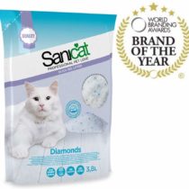 Sanicat Diamond Silica Gel Cat Litter 3.8 Litre