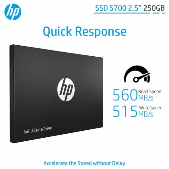 HP S700 2.5-Inch 250 GB Solid State Drive - Black - Image 4