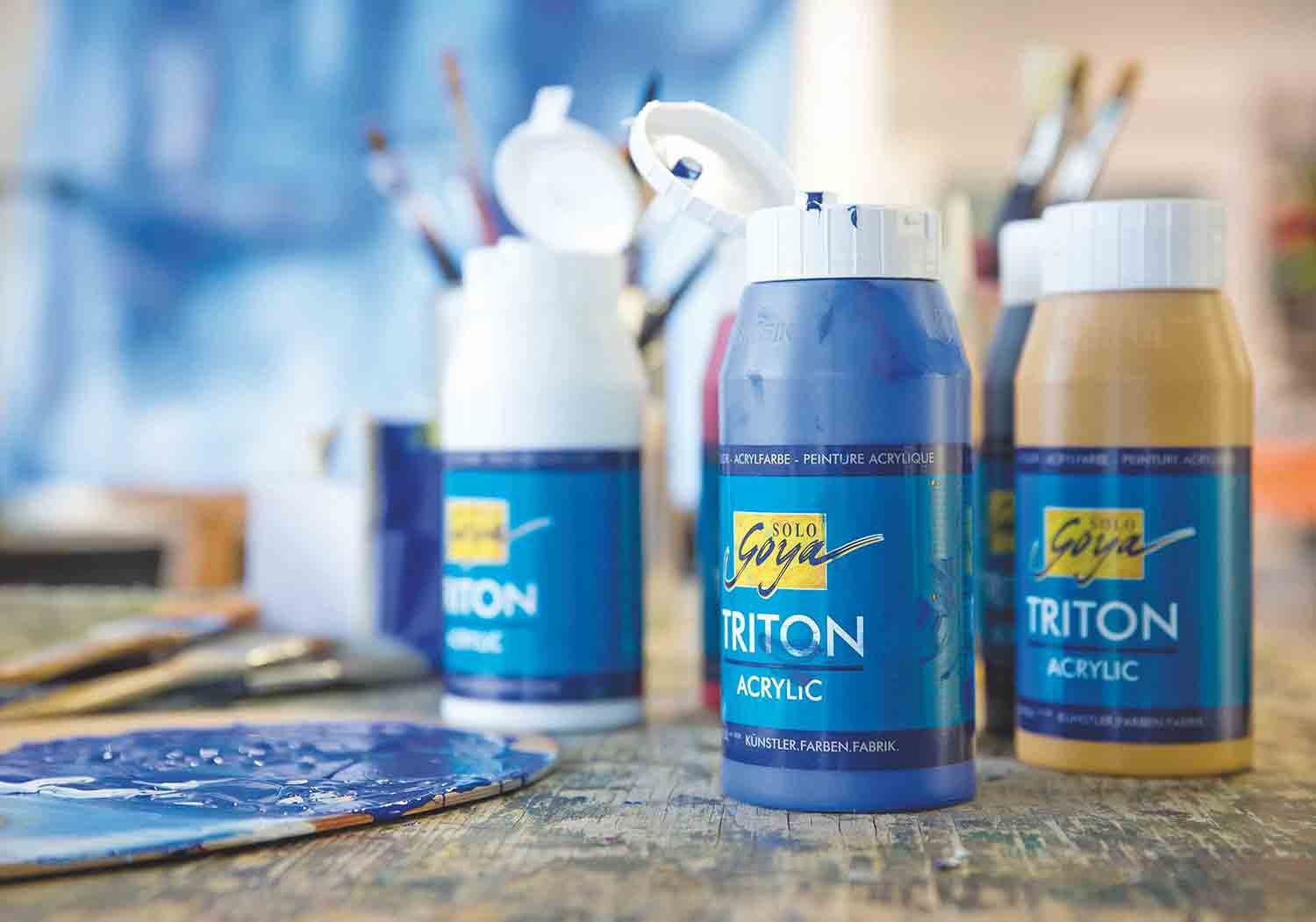 KREUL Solo Goya Triton acrylic basic turquoise, 750 ml (Pack of 1) - Image 3