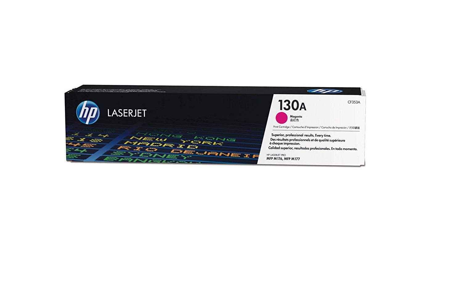 HP CF353A 130A Original LaserJet Toner Cartridge, Magenta, Single Pack, Standard (1000 Seiten)