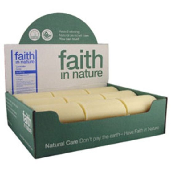 Faith In Nature Natural Tea Tree Hand Soap Bar Box Set, Cleansing, Vegan and Cruelty Free, No SLS or Parabens, 18 x 100 g