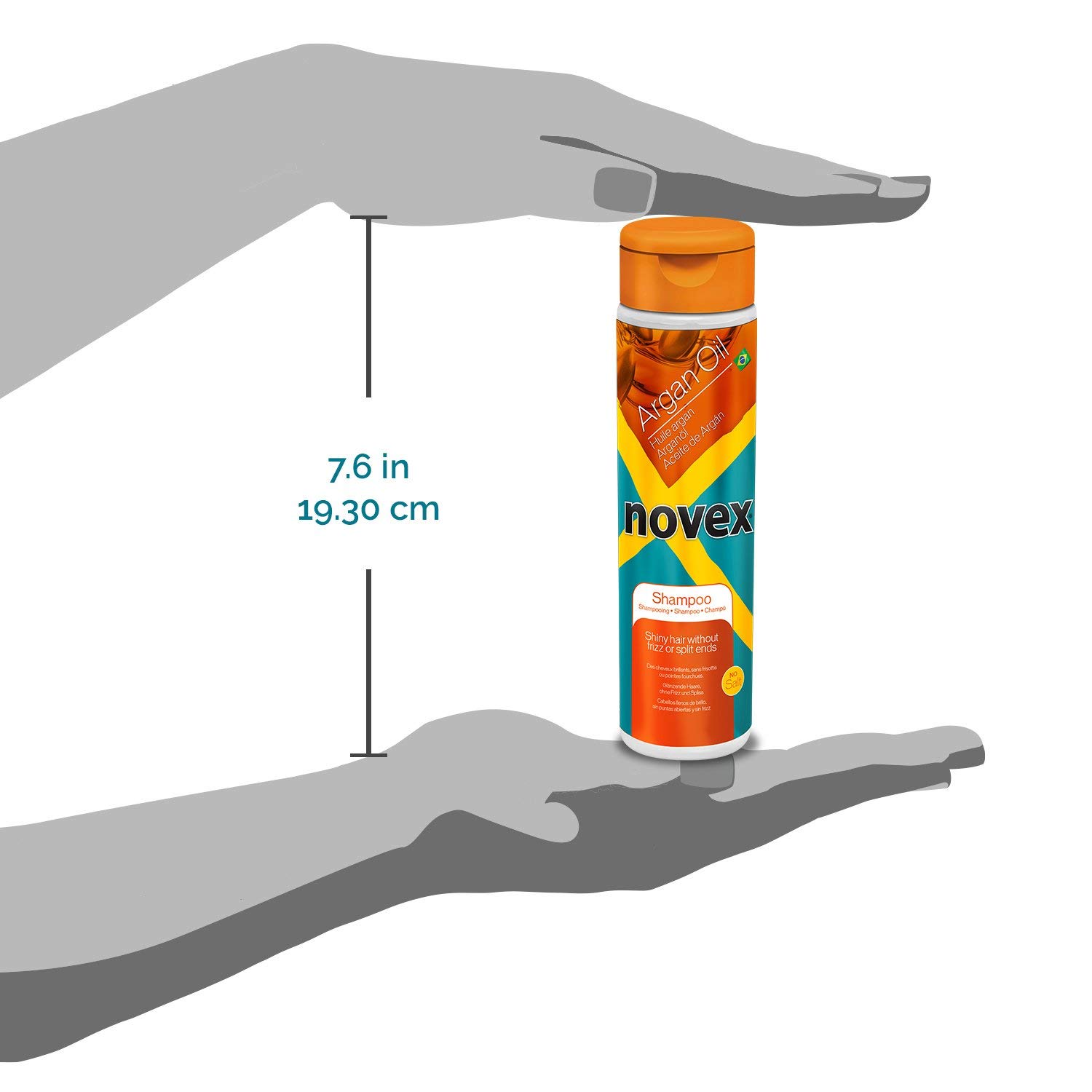 Novex Novex Argan Oil Shampoo, 300 Milliliter, 300 ml (Pack of 1) - Image 3