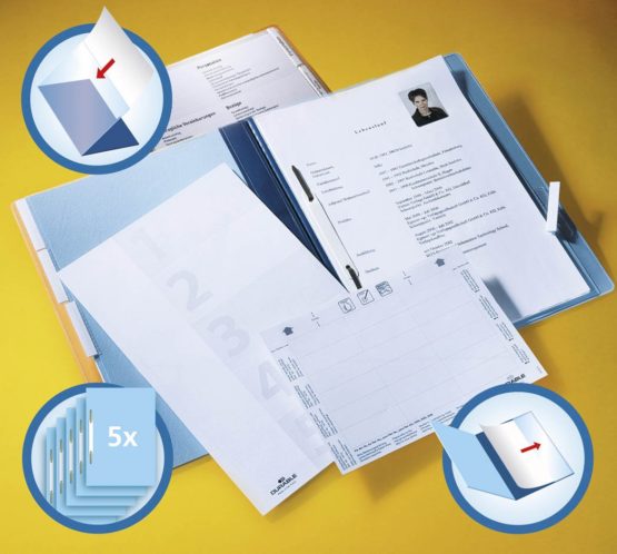 Durable 255406 Personal File – Pack of 1, Blue 5 piece grey - Image 4
